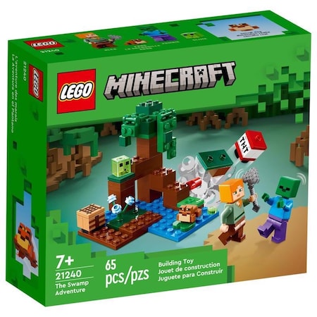 Lego LEGO Minecraft LEGO Minecraft Swamp Adventures Multicolored 65 pc 21240